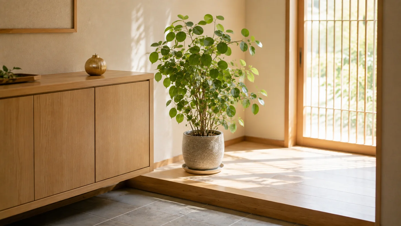 玄関に置く観葉植物
