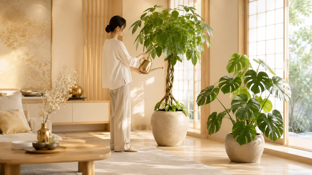 観葉植物の水やりと風水 枯らさず運気を保つコツと避けたいNG
